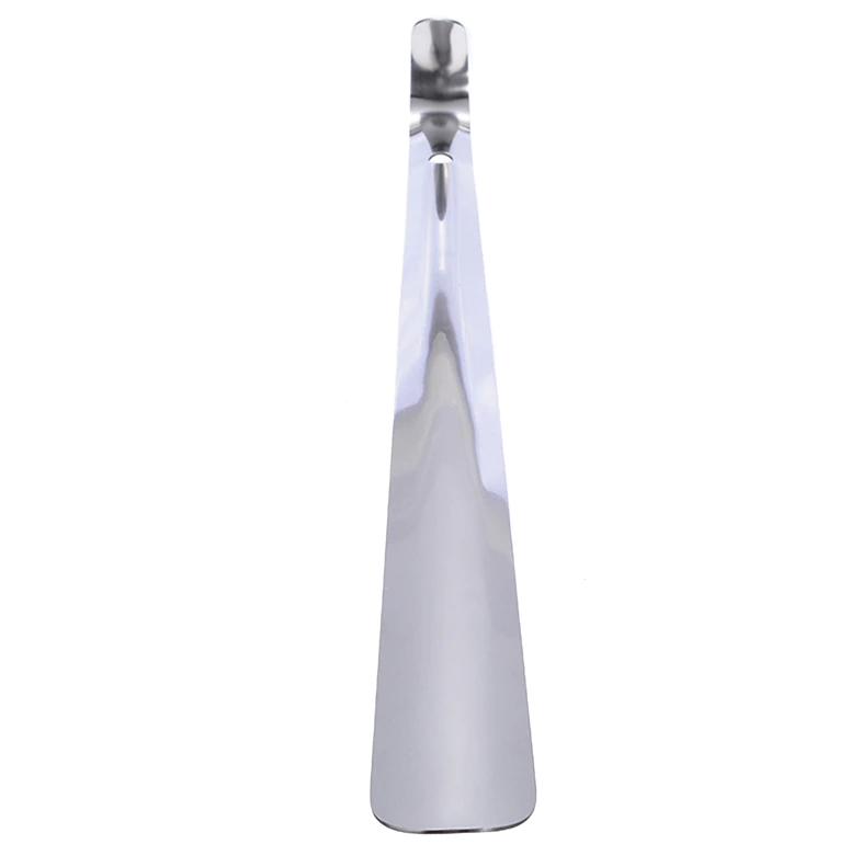 22in Extra Long Handle Shoe Horn Stainless Steel Metal Shoes Remover
