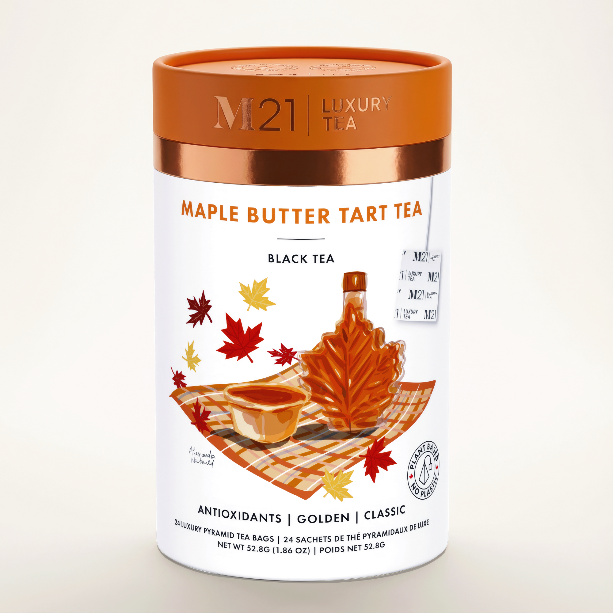 Maple Butter Tart Luxury Tea | 24ct