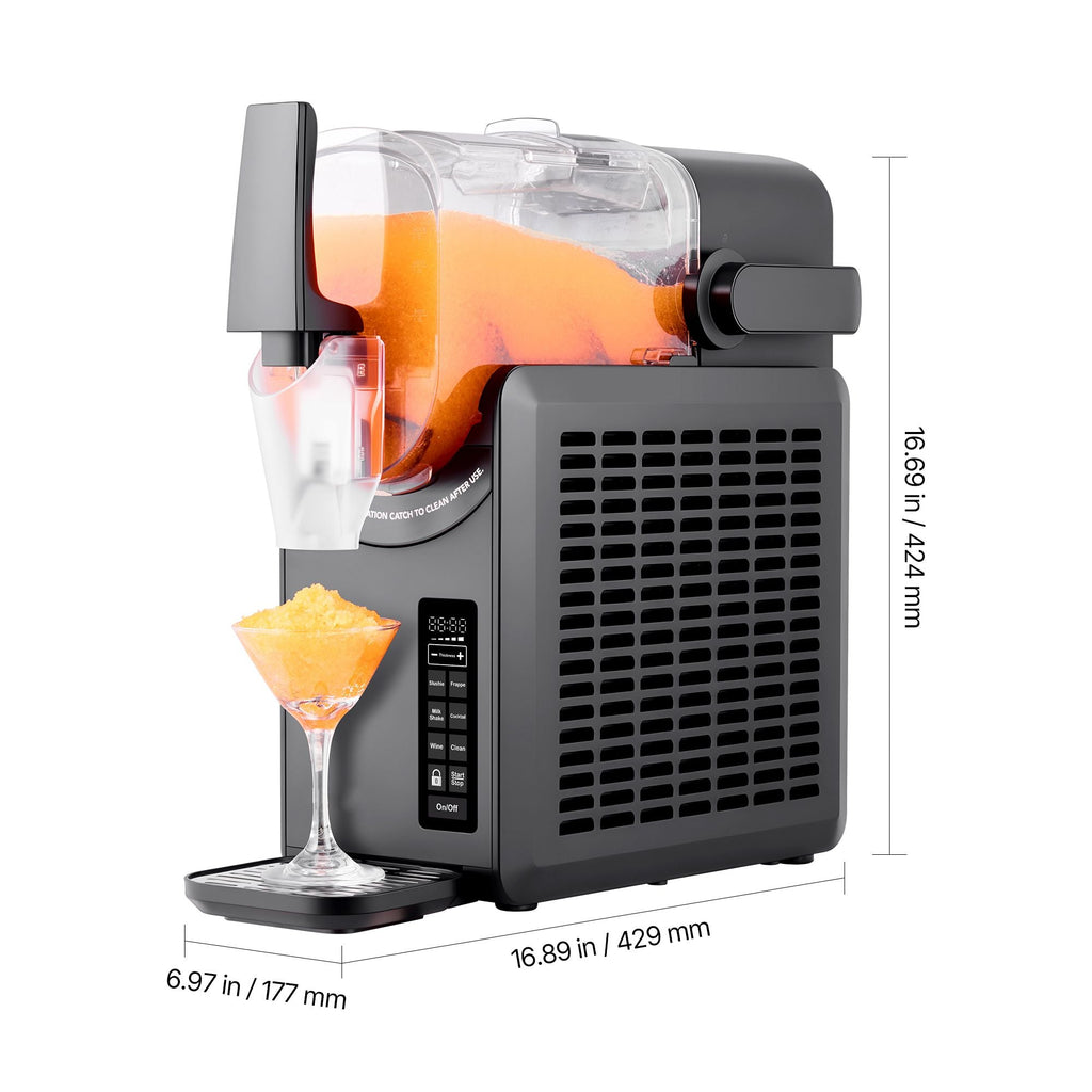 Slushie Machine, 2.6L/88oz No Ice Needed Slushy Machine for Home,
